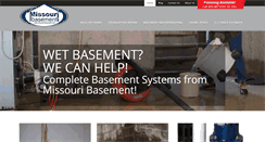 Desktop Screenshot of missouribasement.com