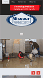 Mobile Screenshot of missouribasement.com